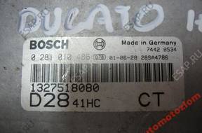 БЛОК УПРАВЛЕНИЯ   DUCATO JUMPER 2.8HDI 0281010486