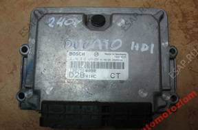БЛОК УПРАВЛЕНИЯ   DUCATO JUMPER 2.8HDI 0281010486