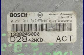 БЛОК УПРАВЛЕНИЯ DUCATO JUMPER BOXER 2.8 JTD 0281011047