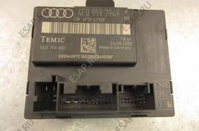 БЛОК УПРАВЛЕНИЯ ДВЕРИ 4F0959794F ПРАВЫЙ TY AUDI A6 C6 05 год,