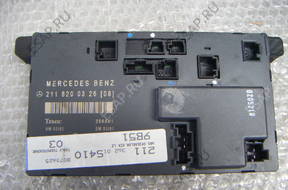 БЛОК УПРАВЛЕНИЯ ДВЕРИ mercedes w211 E-CLASS 2118200326