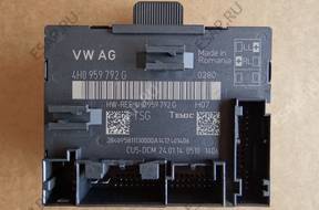 БЛОК УПРАВЛЕНИЯ ДВЕРИ ПРАВЫЙ Przd 4H0959792G Audi A8