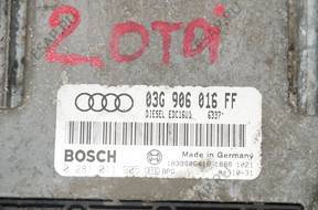 БЛОК УПРАВЛЕНИЯ ДВИГАТЕЛЬ A3 8P 2.0TDI 03G906016FF EDC16U1