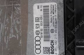 БЛОК УПРАВЛЕНИЯ   ДВИГАТЕЛЬ  AUDI A8 S8 D3 4E0910552