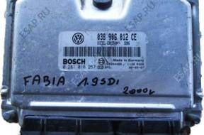 БЛОК УПРАВЛЕНИЯ ДВИГАТЕЛЬ SKODA FABIA I 1.9 SDI 038906012CE