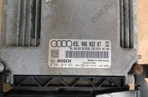 БЛОК УПРАВЛЕНИЯ ДВИГАТЕЛЕМ 0 281 015 821 AUDI A3 8P0