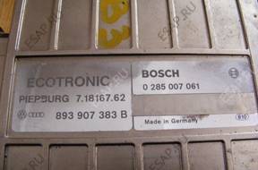 БЛОК УПРАВЛЕНИЯ ДВИГАТЕЛЕМ 0 285 007 061 / 893 907 383 B