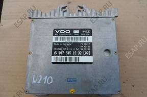 БЛОК УПРАВЛЕНИЯ ДВИГАТЕЛЕМ 0175451932 MERCEDES W 210 W 230