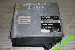 БЛОК УПРАВЛЕНИЯ ДВИГАТЕЛЕМ 0261200370 OPEL OMEGA A 2.0 B
