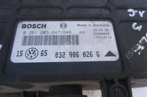 БЛОК УПРАВЛЕНИЯ ДВИГАТЕЛЕМ 0261203647 Volkswagen Golf III