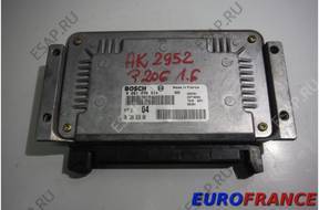БЛОК УПРАВЛЕНИЯ   ДВИГАТЕЛЕМ 0261206216 Peugeot 206