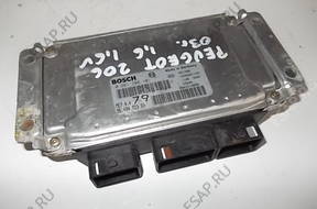 БЛОК УПРАВЛЕНИЯ ДВИГАТЕЛЕМ 0261208101 Peugeot  206 1.6 16V