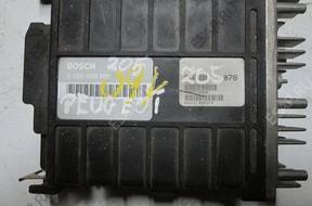 БЛОК УПРАВЛЕНИЯ ДВИГАТЕЛЕМ 0280000705 CITROEN PEUGEOT