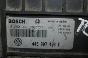 БЛОК УПРАВЛЕНИЯ ДВИГАТЕЛЕМ 0280000736/737 VW SEAT