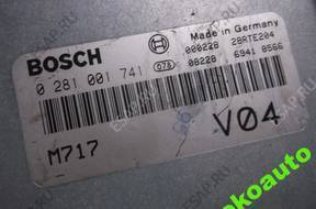 БЛОК УПРАВЛЕНИЯ ДВИГАТЕЛЕМ 0281001741 Fiat Marea 2.4 JTD