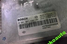 БЛОК УПРАВЛЕНИЯ ДВИГАТЕЛЕМ 0281001934 Renault Scenic FL