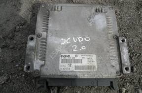 БЛОК УПРАВЛЕНИЯ ДВИГАТЕЛЕМ 0281010135 9636254580 SCUDO 2.0