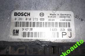 БЛОК УПРАВЛЕНИЯ ДВИГАТЕЛЕМ 0281010273 OPEL OMEGA C 2.2DTI