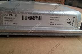 БЛОК УПРАВЛЕНИЯ ДВИГАТЕЛЕМ 0281010319  VOLVO S80