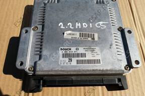 БЛОК УПРАВЛЕНИЯ ДВИГАТЕЛЕМ 0281010371 9638795280 C5 01- 2.2