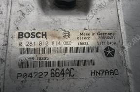 БЛОК УПРАВЛЕНИЯ ДВИГАТЕЛЕМ 0281010814  bosch chlaisler
