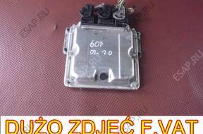 БЛОК УПРАВЛЕНИЯ ДВИГАТЕЛЕМ 0281010902 2.0 HDI PEUGEOT 607