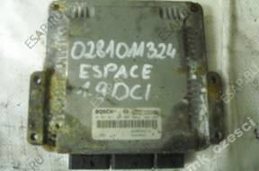 БЛОК УПРАВЛЕНИЯ ДВИГАТЕЛЕМ 0281011324 ESPACE IV 2005 год, 1.9DCI