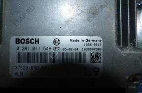 БЛОК УПРАВЛЕНИЯ   ДВИГАТЕЛЕМ 0281011546 ACCORD 2.2