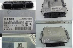 БЛОК УПРАВЛЕНИЯ ДВИГАТЕЛЕМ 0281013872  PEUGEOT 207 1.6 HDI