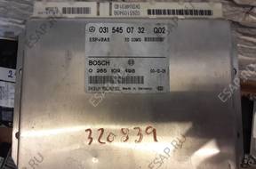 БЛОК УПРАВЛЕНИЯ ДВИГАТЕЛЕМ 031 545 07 32 Q02  0 265 109 498
