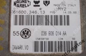 БЛОК УПРАВЛЕНИЯ   ДВИГАТЕЛЕМ 036906014AA GOLF IV 1.4