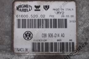 БЛОК УПРАВЛЕНИЯ ДВИГАТЕЛЕМ 036906014AQ VW GOLF IV 1.4 16V