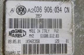 БЛОК УПРАВЛЕНИЯ ДВИГАТЕЛЕМ 036906034CN VW Golf IV 1.6 16V