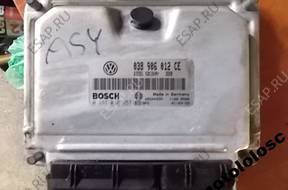 БЛОК УПРАВЛЕНИЯ   ДВИГАТЕЛЕМ 038906012CE FABIA I