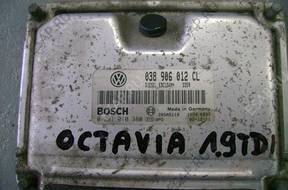 БЛОК УПРАВЛЕНИЯ ДВИГАТЕЛЕМ 038906012CL Skoda Octavia 1.9 TDI