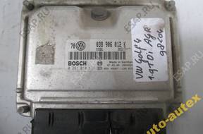 БЛОК УПРАВЛЕНИЯ ДВИГАТЕЛЕМ 038906012K 1.9 TDI AGR GOLF IV 4