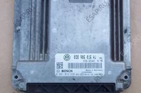 БЛОК УПРАВЛЕНИЯ   ДВИГАТЕЛЕМ 038906016AJ VW T5 1.9