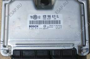 БЛОК УПРАВЛЕНИЯ ДВИГАТЕЛЕМ 038906019 GL 1.9 TDI