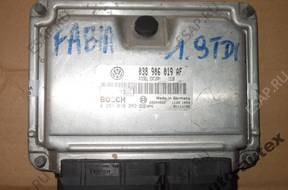 БЛОК УПРАВЛЕНИЯ ДВИГАТЕЛЕМ 038906019AF SKODA FABIA 1.9 TDI