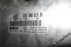 БЛОК УПРАВЛЕНИЯ ДВИГАТЕЛЕМ 038906019BK PASSAT B5 A4 1.9 TDI