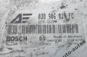 БЛОК УПРАВЛЕНИЯ ДВИГАТЕЛЕМ 038906019FC VW SHARAN 1.9 TDI 00+