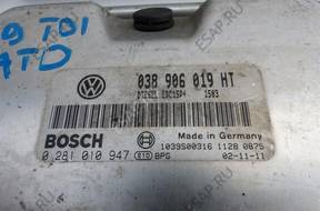 БЛОК УПРАВЛЕНИЯ ДВИГАТЕЛЕМ 038906019HT IBIZA 6N 1,9 TDI ATD