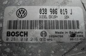 БЛОК УПРАВЛЕНИЯ ДВИГАТЕЛЕМ 038906019J ALHAMBRA 00-09 1.9 TDI