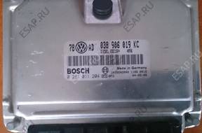 БЛОК УПРАВЛЕНИЯ  ДВИГАТЕЛЕМ  038906019kc 1.9 tdi