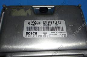 БЛОК УПРАВЛЕНИЯ ДВИГАТЕЛЕМ 038906019KD VW PASSAT B5 FL 1.9