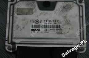 БЛОК УПРАВЛЕНИЯ  ДВИГАТЕЛЕМ  038906019KE 0281011201