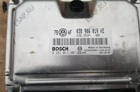 БЛОК УПРАВЛЕНИЯ   ДВИГАТЕЛЕМ 038906019KE