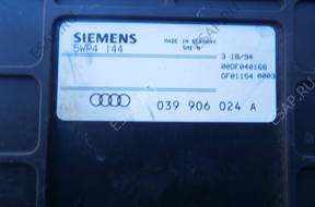 БЛОК УПРАВЛЕНИЯ ДВИГАТЕЛЕМ 039906024A AUDI 80 B4 2.0 ABK