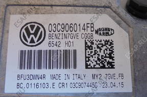 БЛОК УПРАВЛЕНИЯ   ДВИГАТЕЛЕМ  03C906014FB 1,4 CGG
