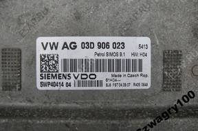 БЛОК УПРАВЛЕНИЯ   ДВИГАТЕЛЕМ 03D906023 FABIA II 1.2